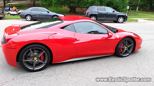 Ferrari 458 Italia spotted in Cincinnati, Ohio