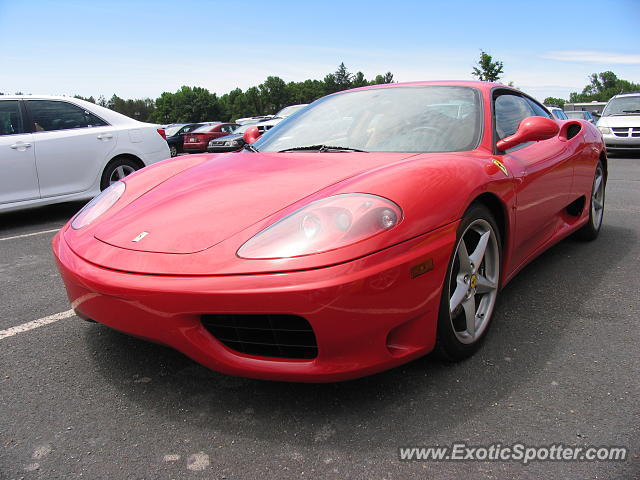 Ferrari 360 Modena spotted in Skytop, Pennsylvania