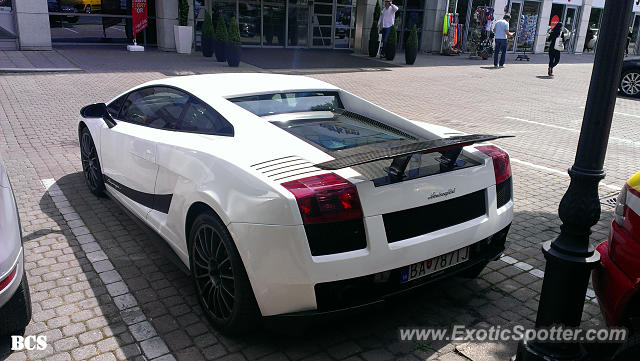 Lamborghini Gallardo spotted in Bratislava, Slovakia