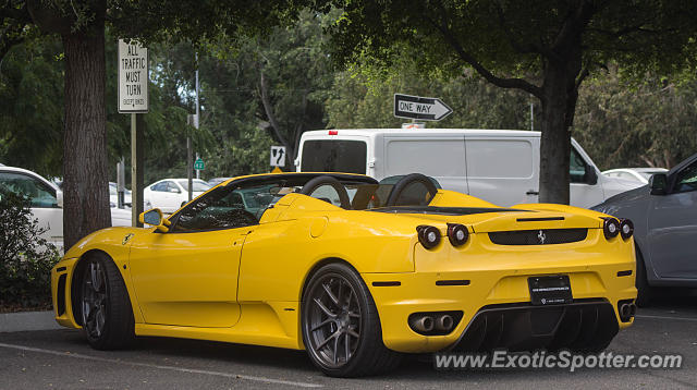 Ferrari F430 spotted in Palo Alto, California