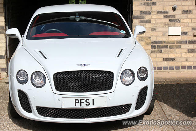 Bentley Continental spotted in Cambridge, United Kingdom