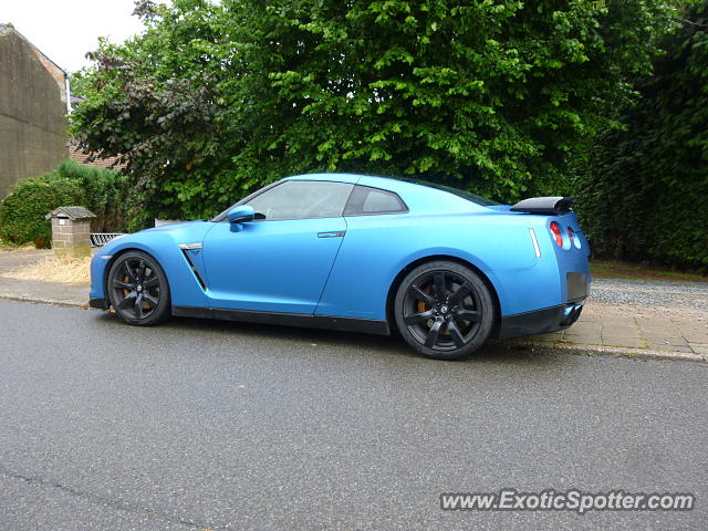 Nissan GT-R spotted in Huizingen, Belgium