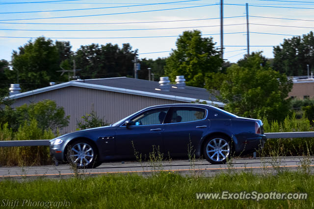 Maserati Quattroporte spotted in Webster, New York