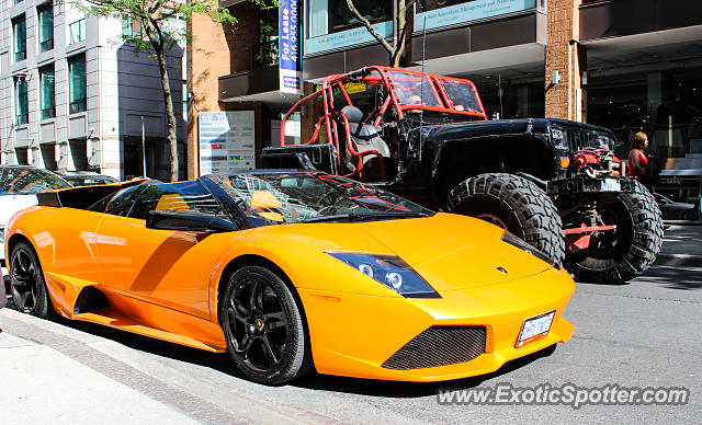 Lamborghini Murcielago spotted in Toronto, Canada