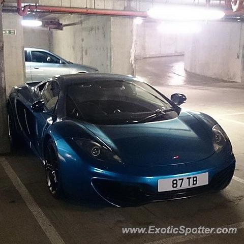 Mclaren MP4-12C spotted in London, United Kingdom