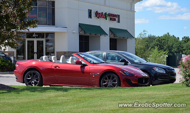 Maserati GranCabrio spotted in Grand Rapids, Michigan