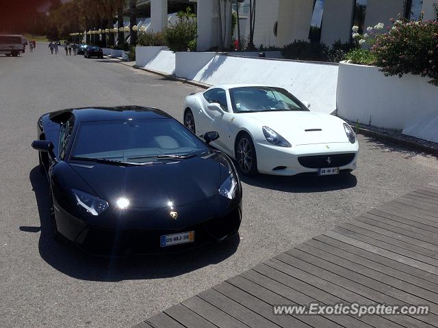 Lamborghini Aventador spotted in Vilamoura, Portugal