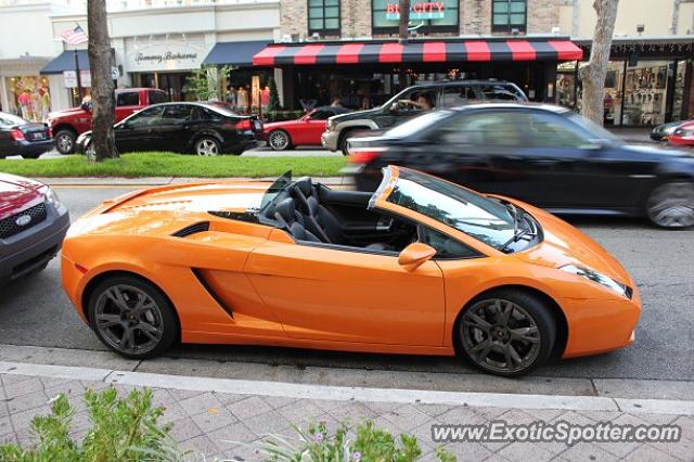 Lamborghini Gallardo spotted in Fort Lauderdale, Florida