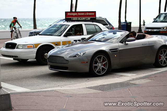 Aston Martin Vantage spotted in Fort Lauderdale, Florida