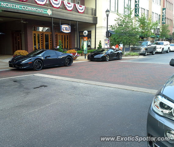 Ferrari 458 Italia spotted in The Woodlands, Texas