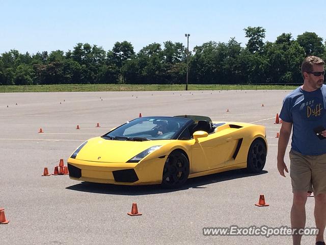 Lamborghini Gallardo spotted in Knoxville, Tennessee