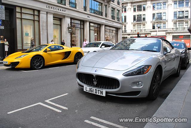 Mclaren MP4-12C spotted in London, United Kingdom