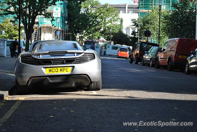 Mclaren MP4-12C spotted in London, United Kingdom