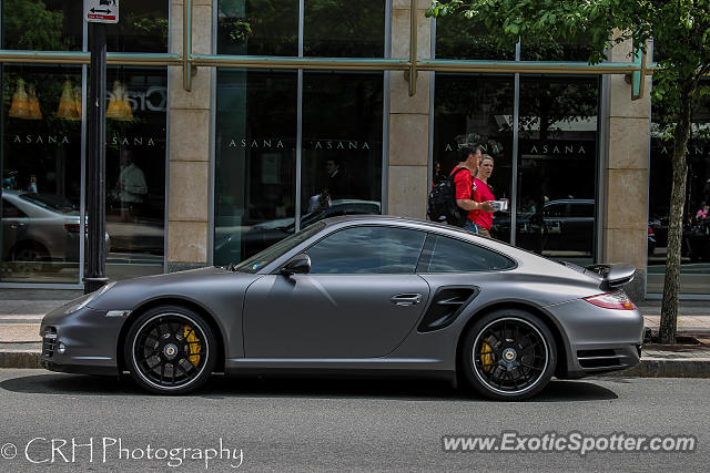 Porsche 911 Turbo spotted in Boston, Massachusetts