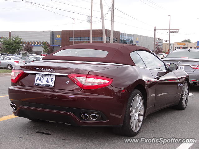 Maserati GranTurismo spotted in Québec, Canada