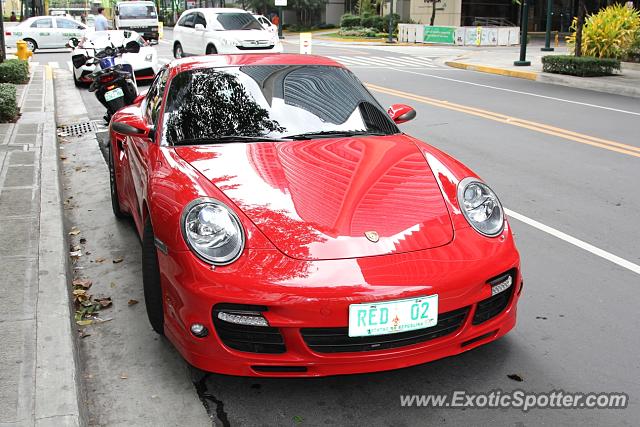 Porsche 911 Turbo spotted in Taguig, Philippines