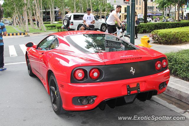 Ferrari 360 Modena spotted in Taguig, Philippines