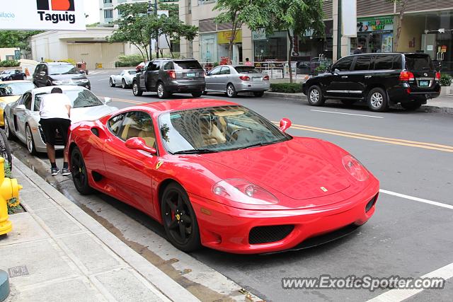 Ferrari 360 Modena spotted in Taguig, Philippines