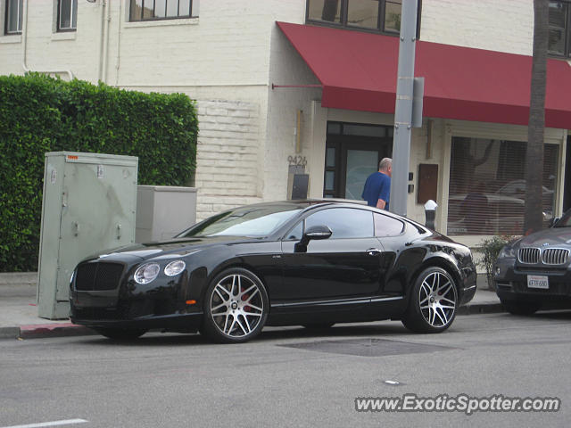 Bentley Continental spotted in Beverly Hills, California