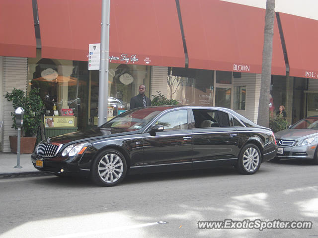 Mercedes Maybach spotted in Beverly Hills, California