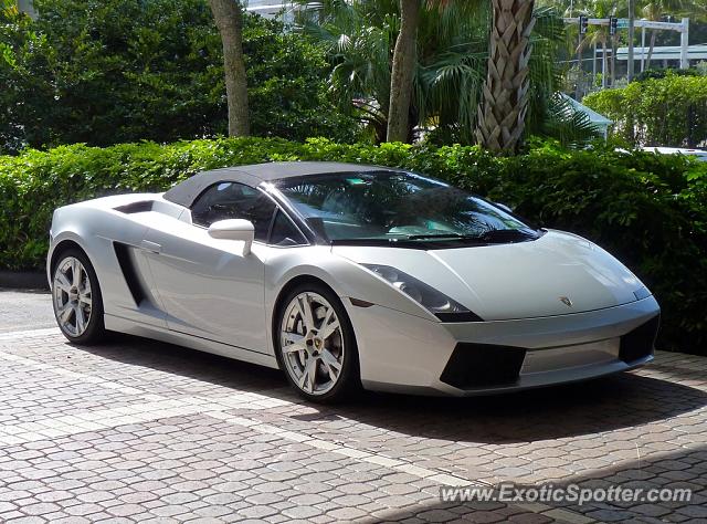 Lamborghini Gallardo spotted in Fort Lauderdale, Florida