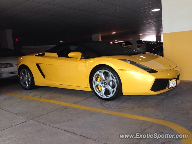 Lamborghini Gallardo spotted in Summit, New Jersey