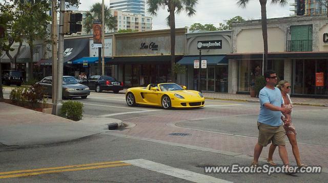 Porsche Carrera GT spotted in Fort Lauderdale, Florida