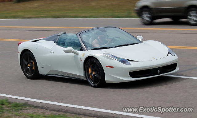 Ferrari 458 Italia spotted in Denver, Colorado