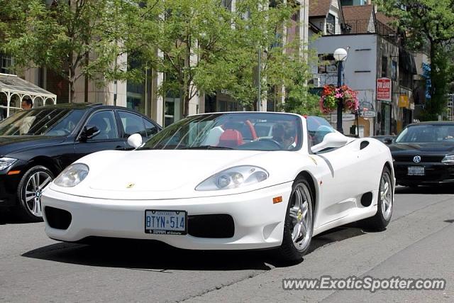 Ferrari 360 Modena spotted in Toronto, Canada