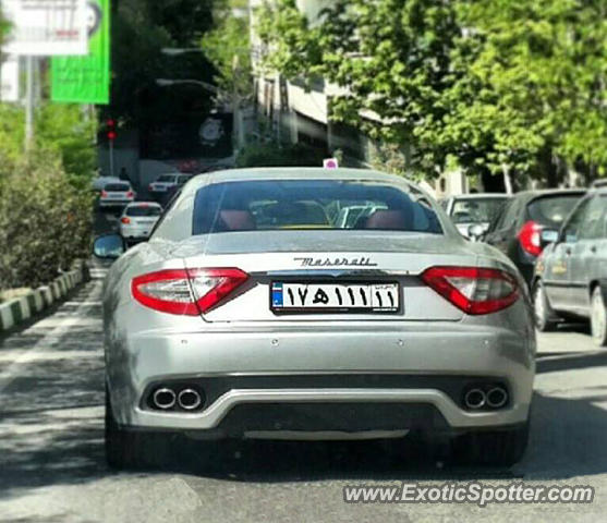 Maserati GranTurismo spotted in Tehran, Iran