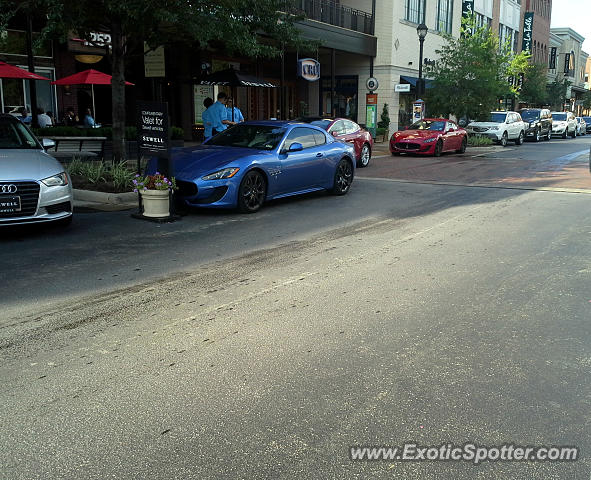 Maserati GranTurismo spotted in The Woodlands, Texas