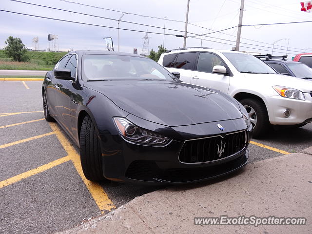 Maserati Ghibli spotted in Québec, Canada