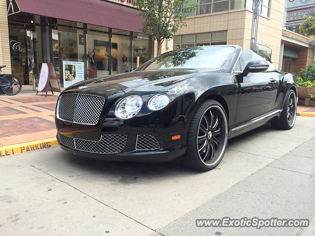 Bentley Continental spotted in Cherry creek, Colorado