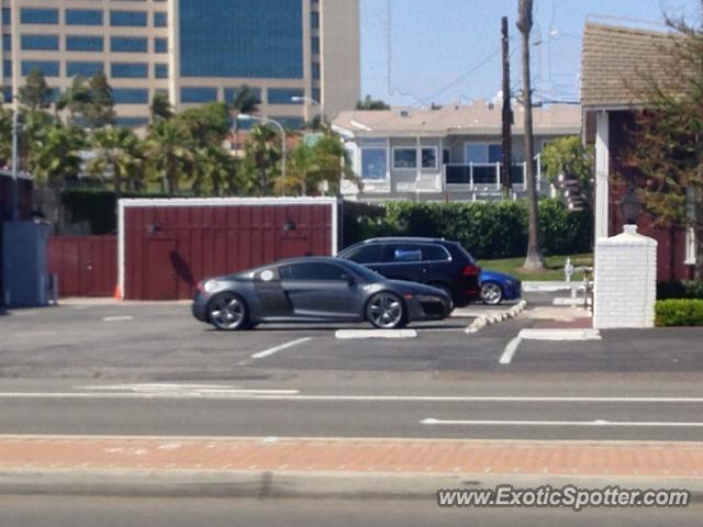 Audi R8 spotted in Newport Beach, California