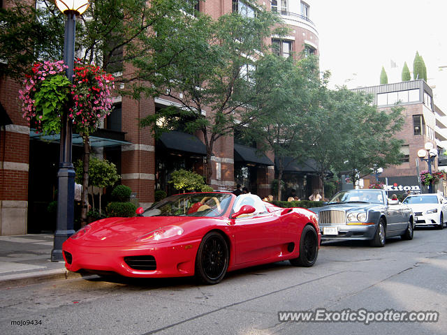 Ferrari 360 Modena spotted in Toronto, Canada