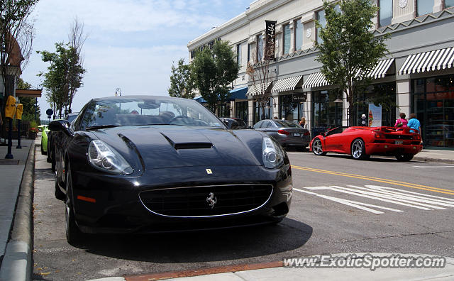 Ferrari California spotted in Columbus, Ohio