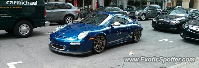 Porsche 911 GT3 spotted in Montreal, Canada