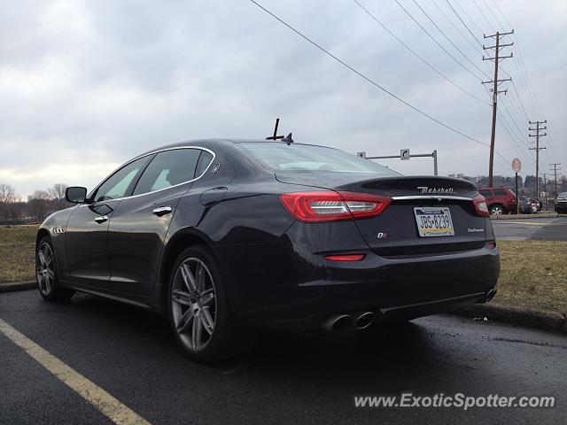 Maserati Quattroporte spotted in Easton, Pennsylvania