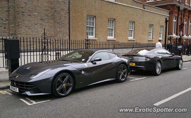 Ferrari F12 spotted in London, United Kingdom