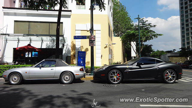 Ferrari California spotted in Taguig City, Philippines