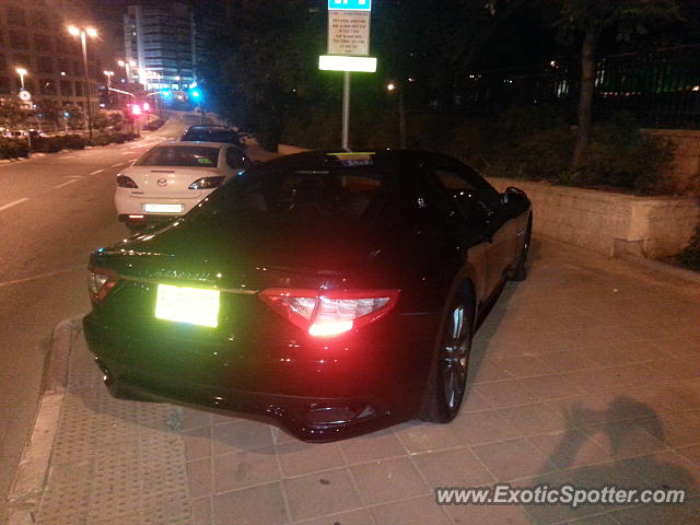 Maserati GranTurismo spotted in Tel aviv, Israel