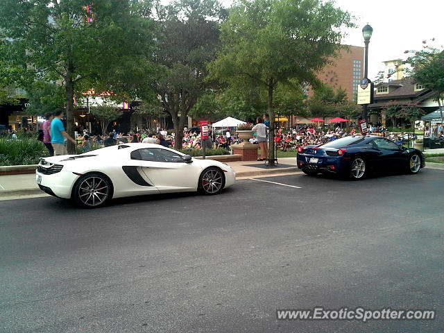 Mclaren MP4-12C spotted in The Woodlands, Texas