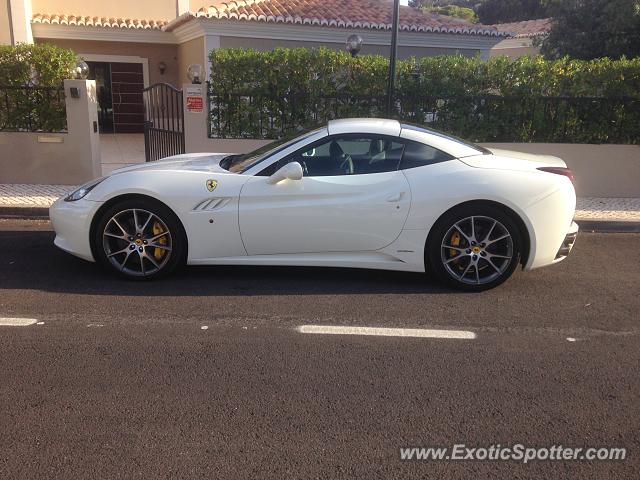 Ferrari California spotted in Quinta do Lago, Portugal