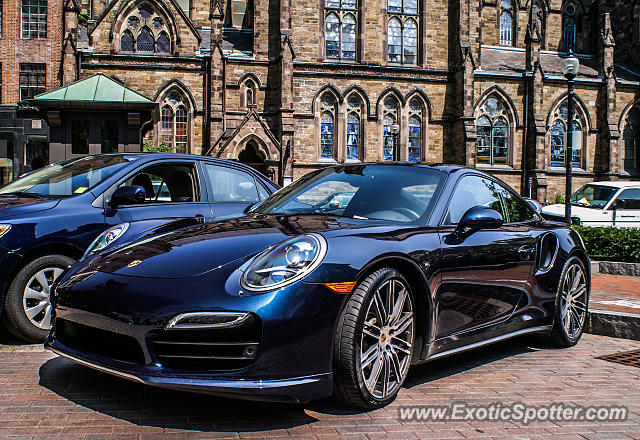 Porsche 911 Turbo spotted in Boston, Massachusetts