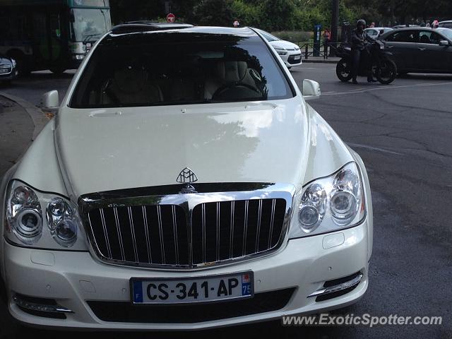 Mercedes Maybach spotted in Paris, France