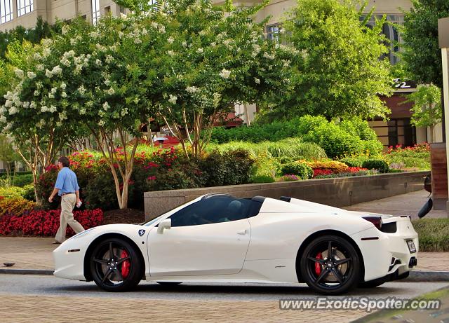 Ferrari 458 Italia spotted in Atlanta, Georgia