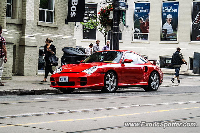 Porsche 911 GT2 spotted in Toronto, Canada