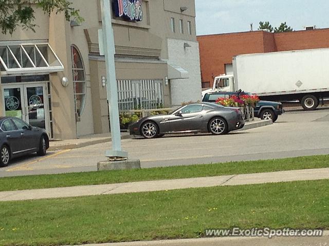 Ferrari California spotted in Toronto, Canada