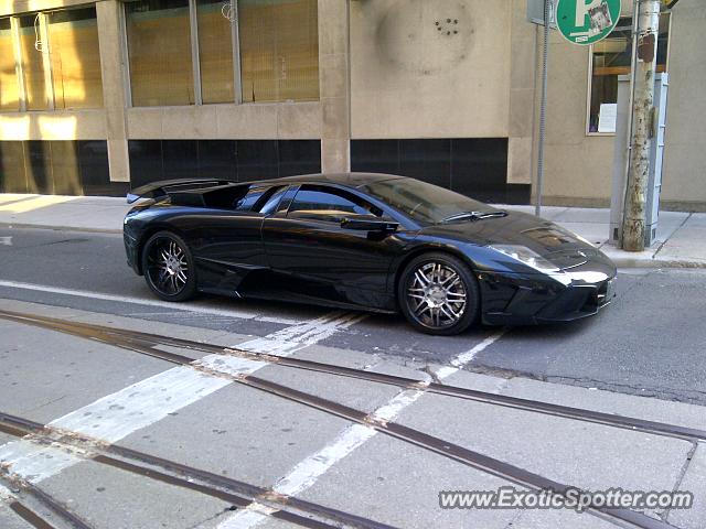 Lamborghini Murcielago spotted in Toronto, Canada