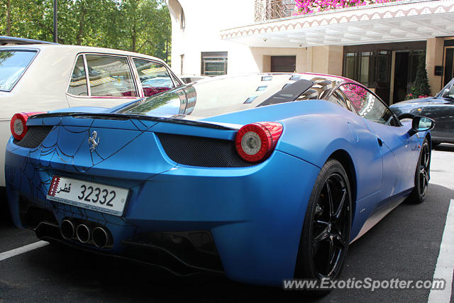 Ferrari 458 Italia spotted in London, United Kingdom